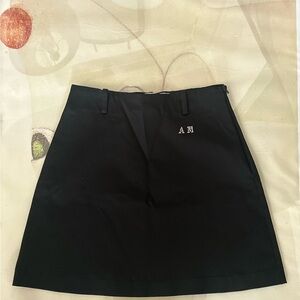 Anna Molinari Blumarine Classic Black Skirt